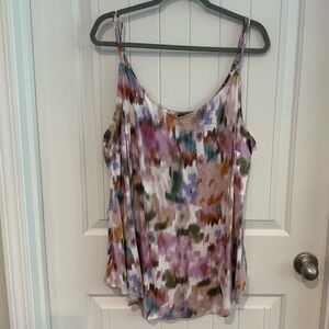 Torrid Multicolor Abstract Women's Tank Top Size 3